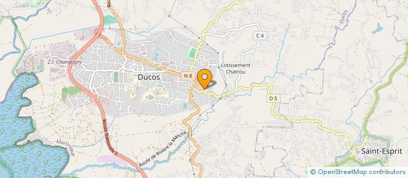 localisation de l'entreprise SCI VANOU & PATOO  DUCOS