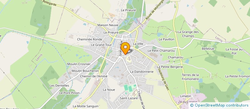 localisation de l'entreprise SCI VANOVERBERGHE à LORRIS