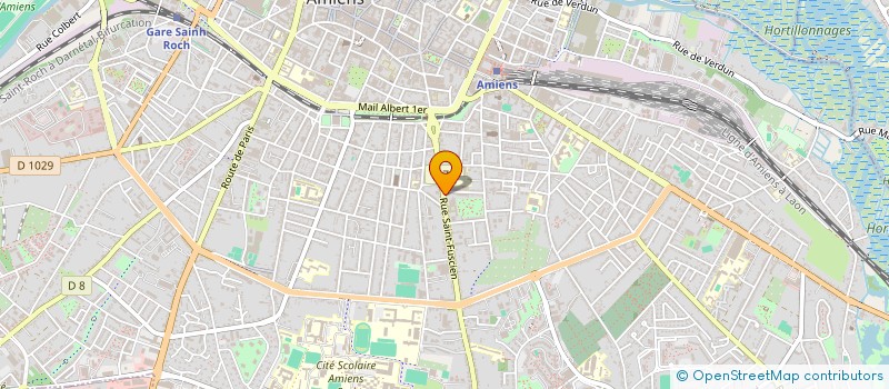 localisation de l'entreprise SCI VANPO à AMIENS