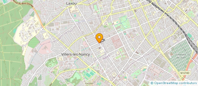 localisation de l'entreprise SCI VANS à VILLERS-LES-NANCY