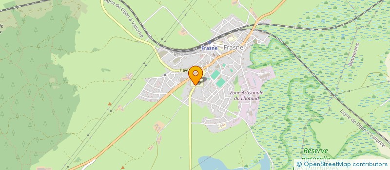 localisation de l'entreprise SCI VANTHIER  FRASNE