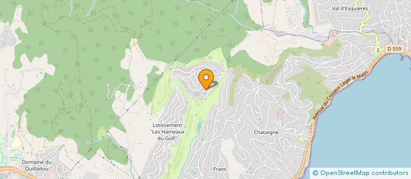 localisation de l'entreprise SCI VANVES  LE PLAN-DE-LA-TOUR