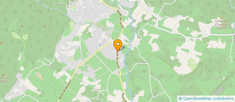 localisation de l'entreprise SCI VAPAD  COTIGNAC