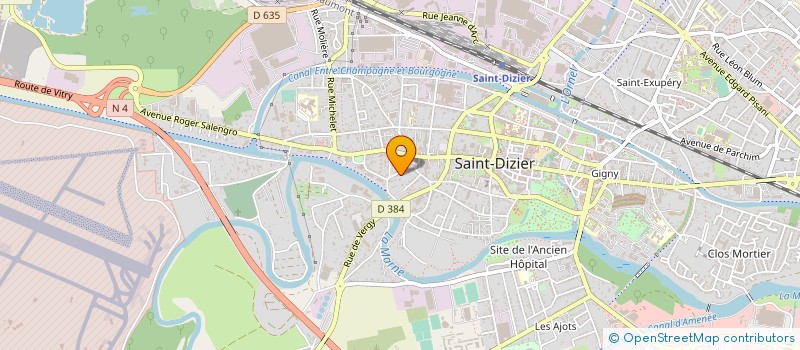 localisation de l'entreprise SCI VAR à SAINT-DIZIER