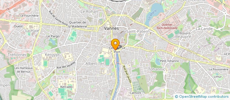 localisation de l'entreprise SCI VAR AR PORZH à VANNES