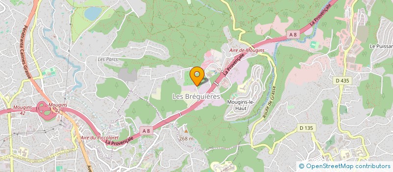 localisation de l'entreprise SCI VAR IMPLANT à MOUGINS