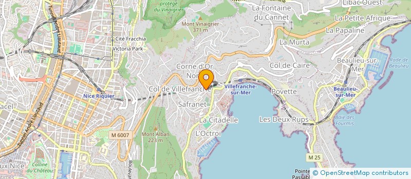 localisation de l'entreprise SCI VAR ZAVIC à VILLEFRANCHE-SUR-MER