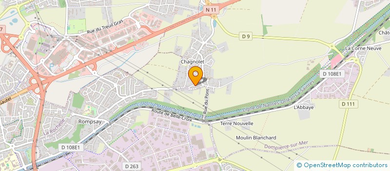 localisation de l'entreprise SCI VARAIGNES  DOMPIERRE-SUR-MER