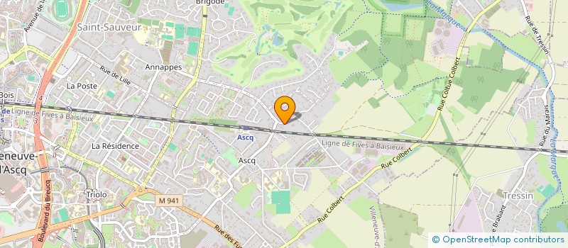 localisation de l'entreprise SCI VARAIRELEC à VILLENEUVE-D'ASCQ