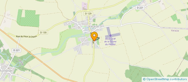localisation de l'entreprise SCI VARAIZIENNE  VARAIZE
