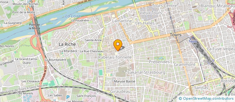 localisation de l'entreprise SCI VARANDAS MARTINS  TOURS
