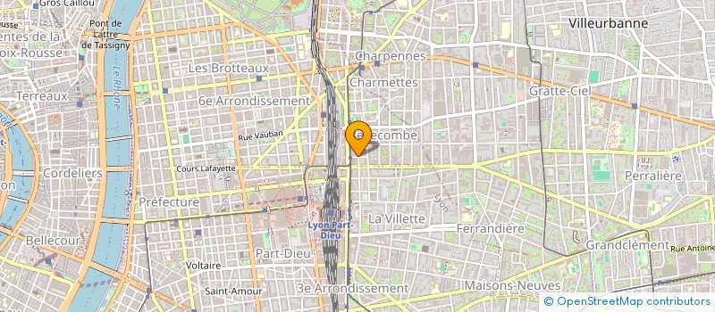 localisation de l'entreprise SCI VARAPE  LYON