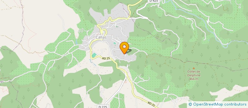 localisation de l'entreprise SCI VARBENLOTHAIIS  CALLAS