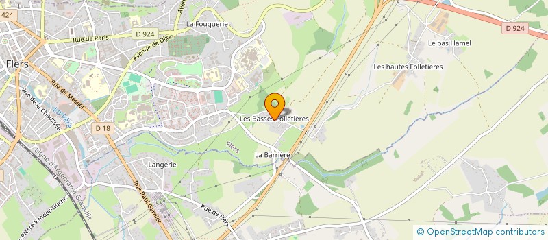 localisation de l'entreprise SCI VARDON à FLERS