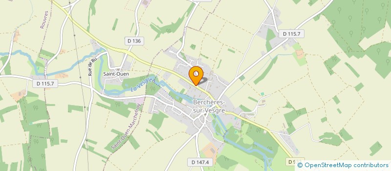 localisation de l'entreprise SCI VAREN à BERCHERES-SUR-VESGRE