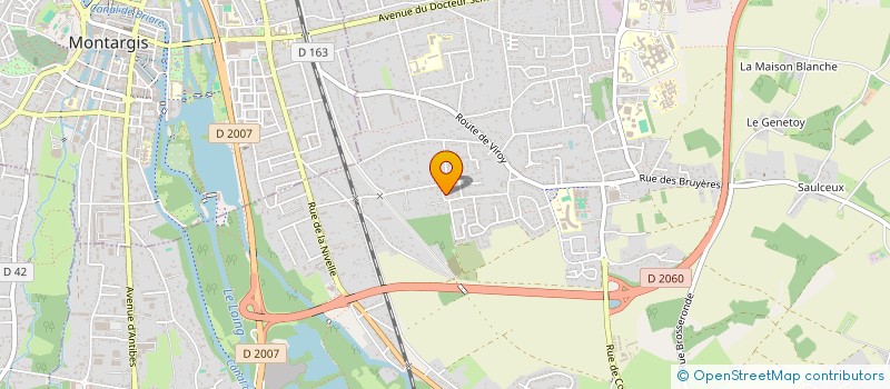 localisation de l'entreprise SCI VARENNES TRIQUETI  AMILLY