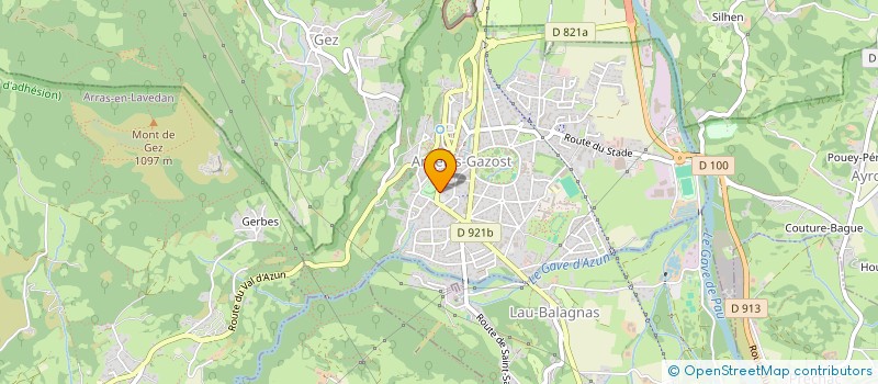 localisation de l'entreprise SCI VAREXCO  ARGELES-GAZOST