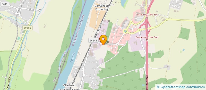 localisation de l'entreprise SCI VARGA à COSNE COURS SUR LOIRE