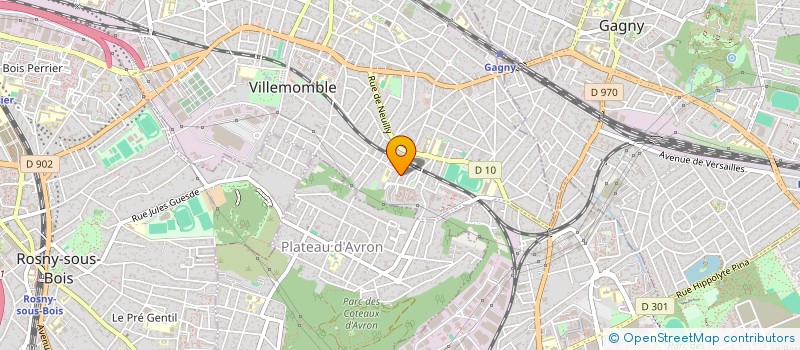 localisation de l'entreprise SCI VARGA à VILLEMOMBLE