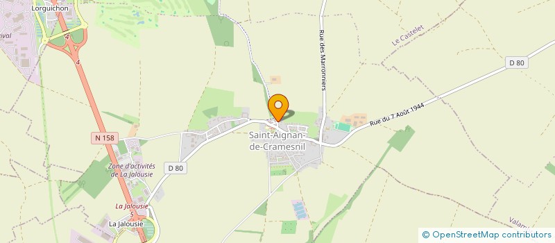 localisation de l'entreprise SCI VARIGNON  LE CASTELET