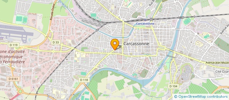 localisation de l'entreprise SCI VARILLA à CARCASSONNE