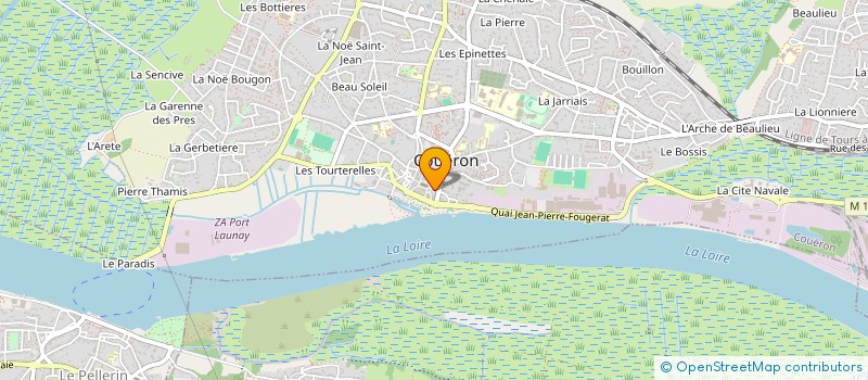 localisation de l'entreprise SCI VARIN à COUERON