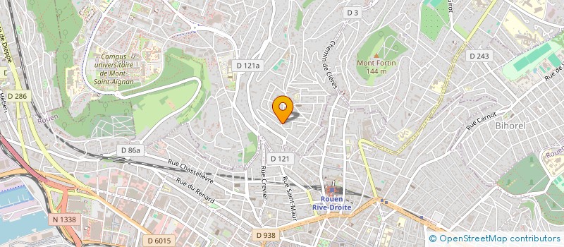 localisation de l'entreprise SCI VARIN  MONT-SAINT-AIGNAN