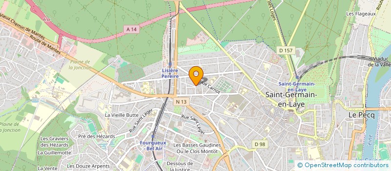 localisation de l'entreprise SCI VARIN LAME  SAINT-GERMAIN-EN-LAYE