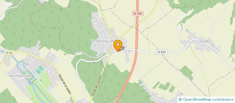 localisation de l'entreprise SCI VARINS IMMO  LE BOULAY-MORIN