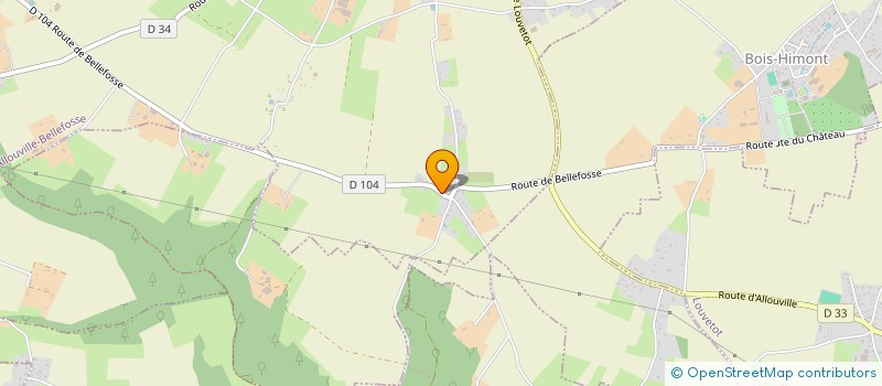 localisation de l'entreprise SCI VARNIER  ALLOUVILLE-BELLEFOSSE