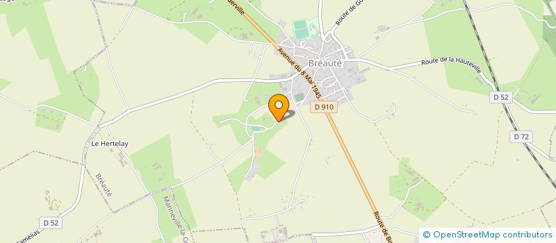 localisation de l'entreprise SCI VARO  BREAUTE