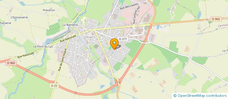 localisation de l'entreprise SCI VAROTI à LYS-HAUT-LAYON
