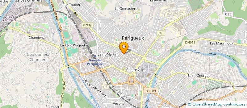 localisation de l'entreprise SCI VARSOVIE à PERIGUEUX