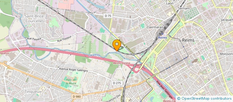 localisation de l'entreprise SCI VARUS  REIMS