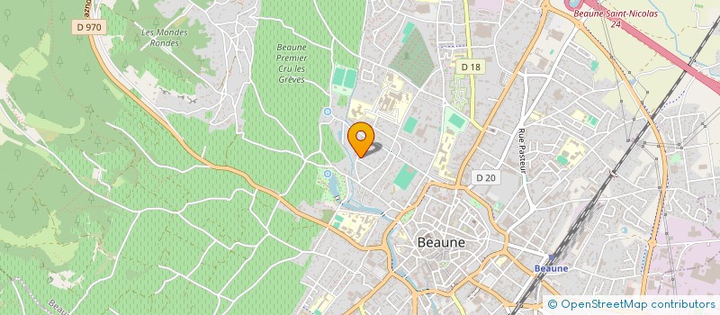 localisation de l'entreprise SCI VARYIUM à BEAUNE
