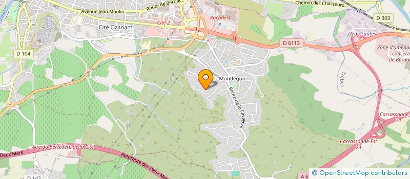 localisation de l'entreprise SCI VASAME à VILLEMOUSTAUSSOU