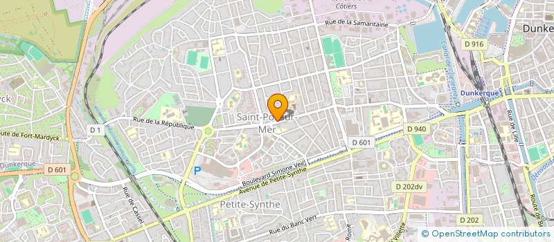 localisation de l'entreprise SCI VASCO à DUNKERQUE