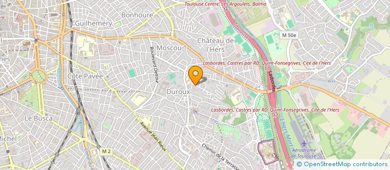 localisation de l'entreprise SCI VASCOM  TOULOUSE