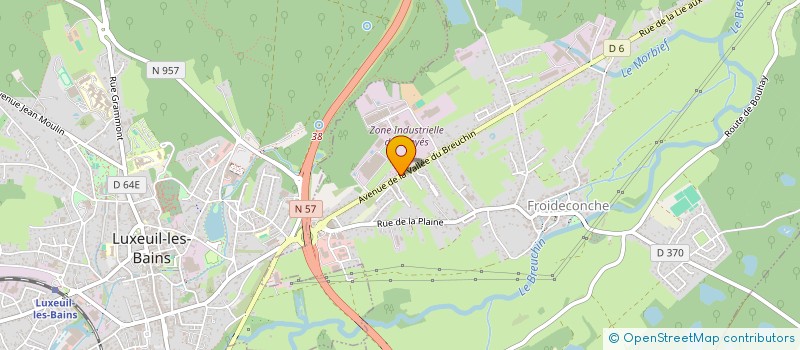 localisation de l'entreprise SCI VASCONCELOS  FROIDECONCHE