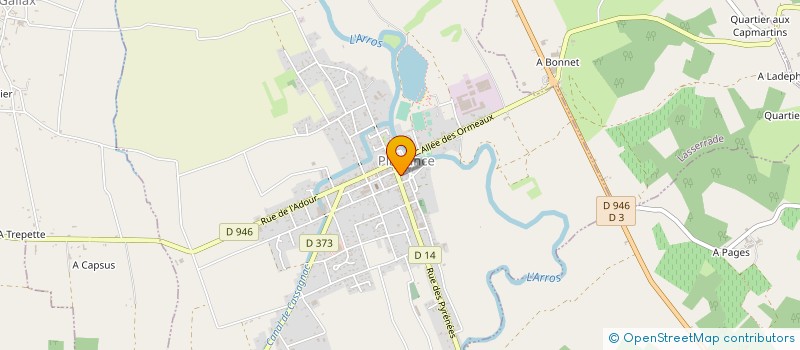 localisation de l'entreprise SCI VASCONIE  PLAISANCE