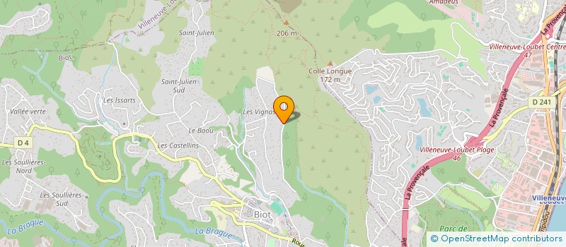 localisation de l'entreprise SCI VASIL  BIOT