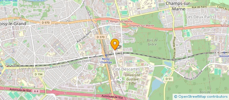 localisation de l'entreprise SCI VASILOVICI  CHAMPS-SUR-MARNE