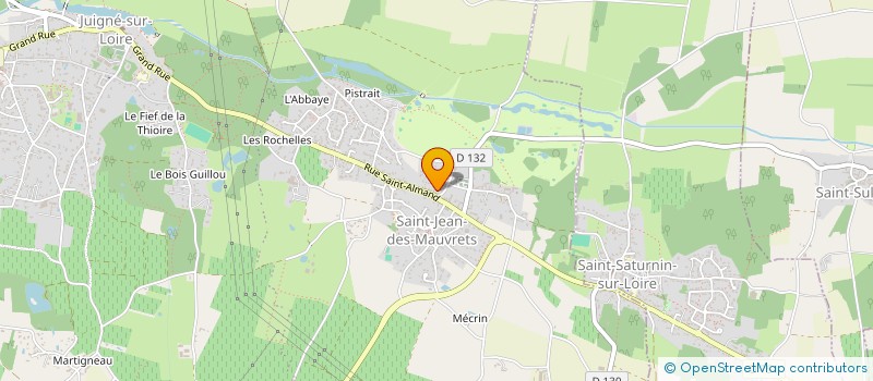 localisation de l'entreprise SCI VASLIN  LES GARENNES SUR LOIRE