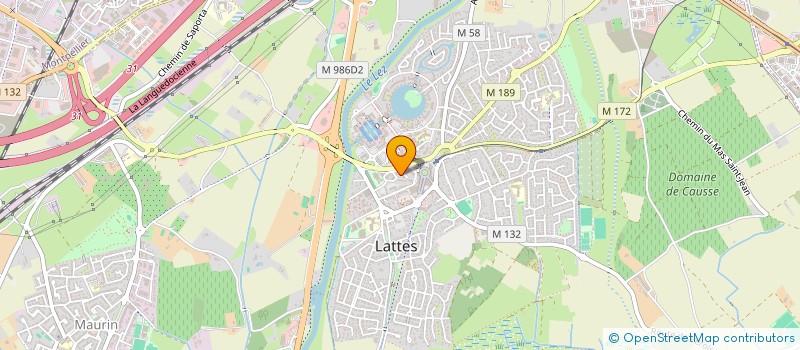 localisation de l'entreprise SCI VASSALLO à LATTES