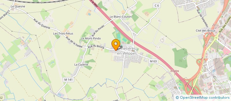 localisation de l'entreprise SCI VASSANT FILS  ENNETIERES-EN-WEPPES