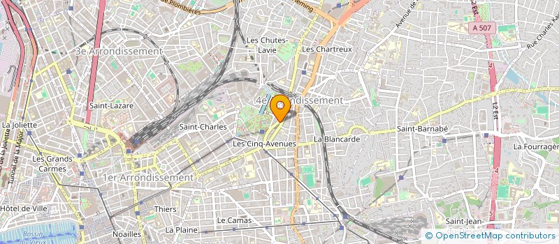 localisation de l'entreprise SCI VASSEL-VIONA à MARSEILLE