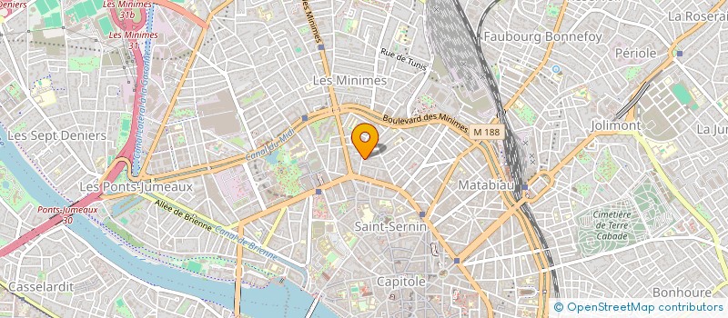 localisation de l'entreprise SCI VASSEUR 27 à TOULOUSE