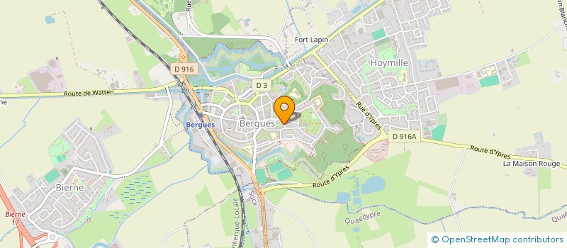 localisation de l'entreprise SCI VASSEUR AGNES  BERGUES