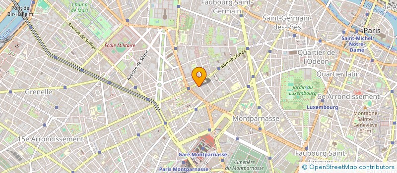 localisation de l'entreprise SCI VASSY  PARIS