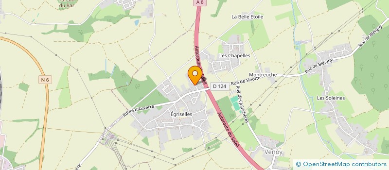 localisation de l'entreprise SCI VASYFLO  VENOY